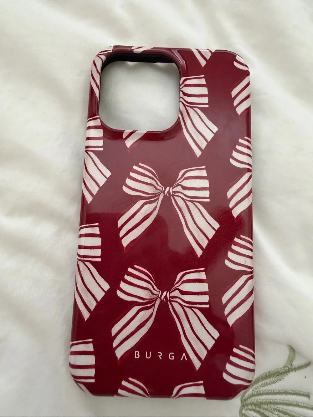 Burga Bow  IPhone15 pro max Case